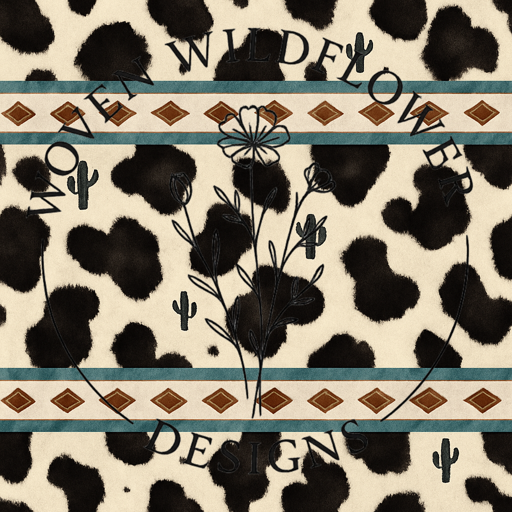 Cowgirl Texture Mix- Seamless Digital Design