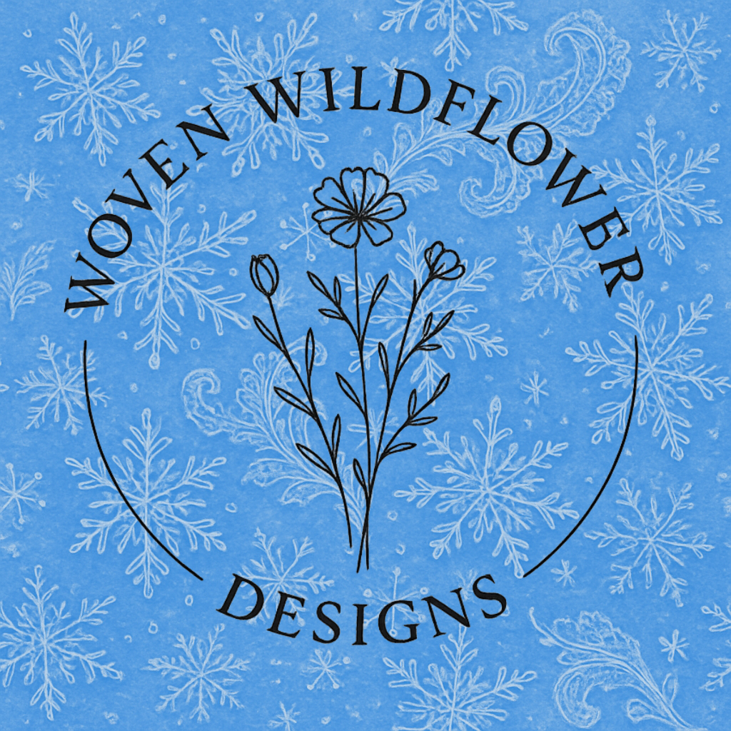 Frosted Snowflake Lace- Seamless Digital Design