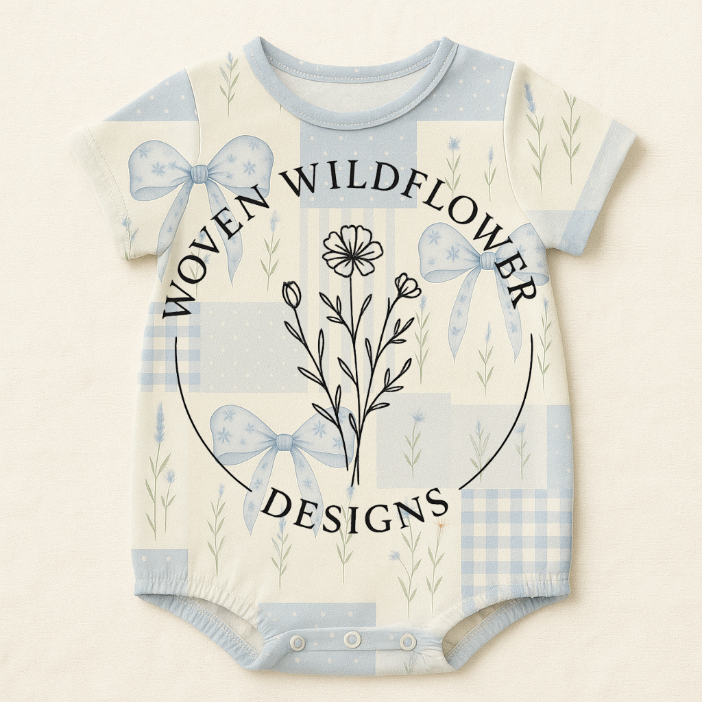 Bluebell Meadow Patch – Seamless Digital Design