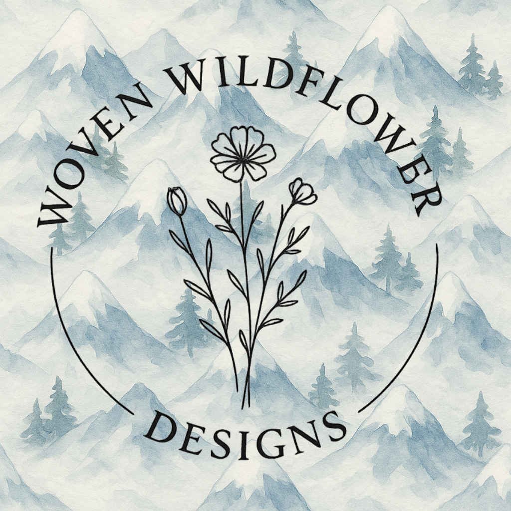 Snowy Peaks- Seamless Digital Design