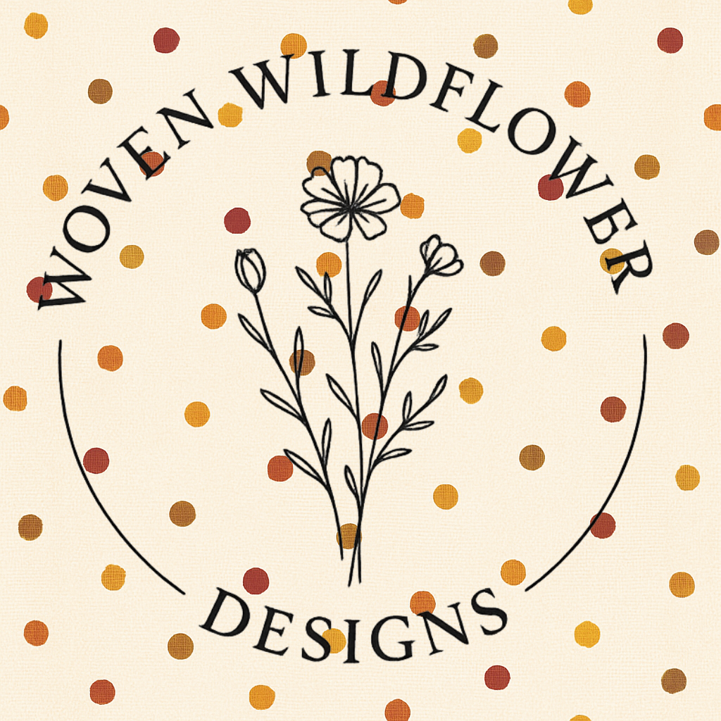Autumn Dots- Seamless Digital Design