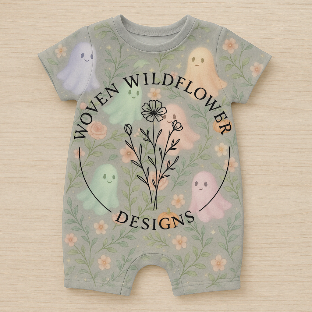 Spooky Garden Glow- Seamless Digital Design