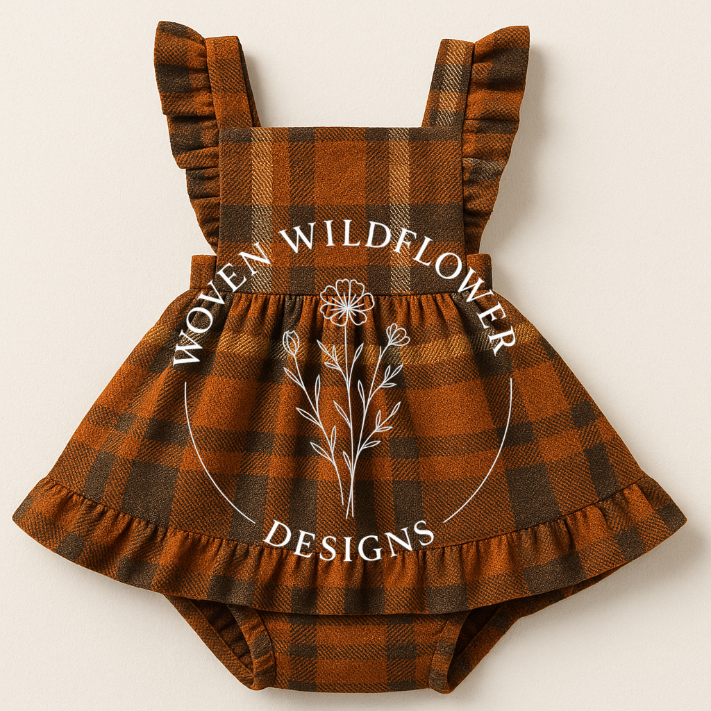 Brown Plaid Flannel- Seamless Digital Design