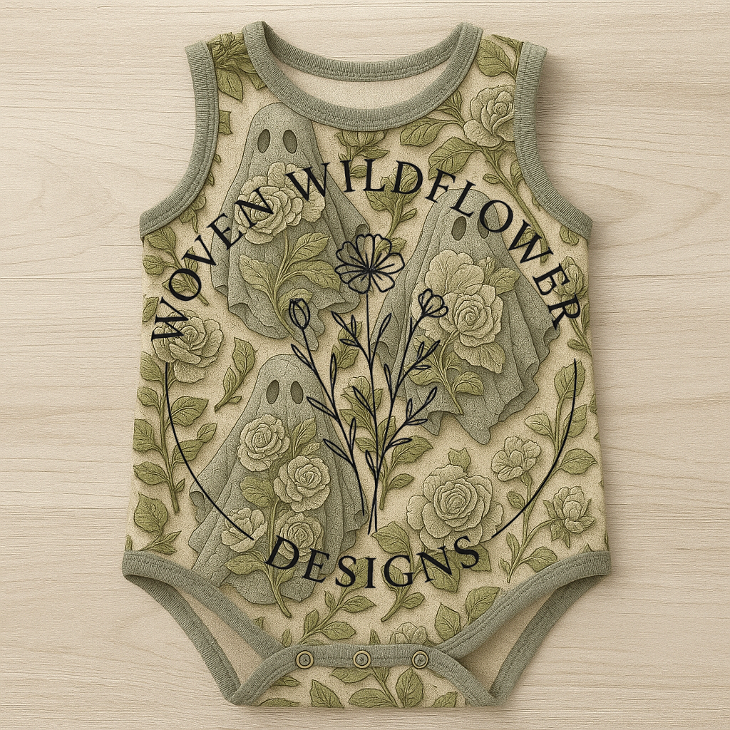 Stone Garden Spirits – Seamless Digital Design