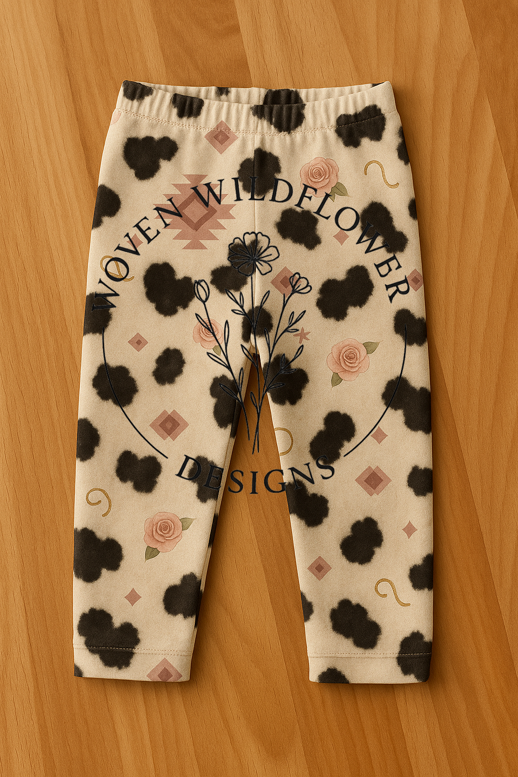 Rose Dust Cowhide- Seamless Digital Design