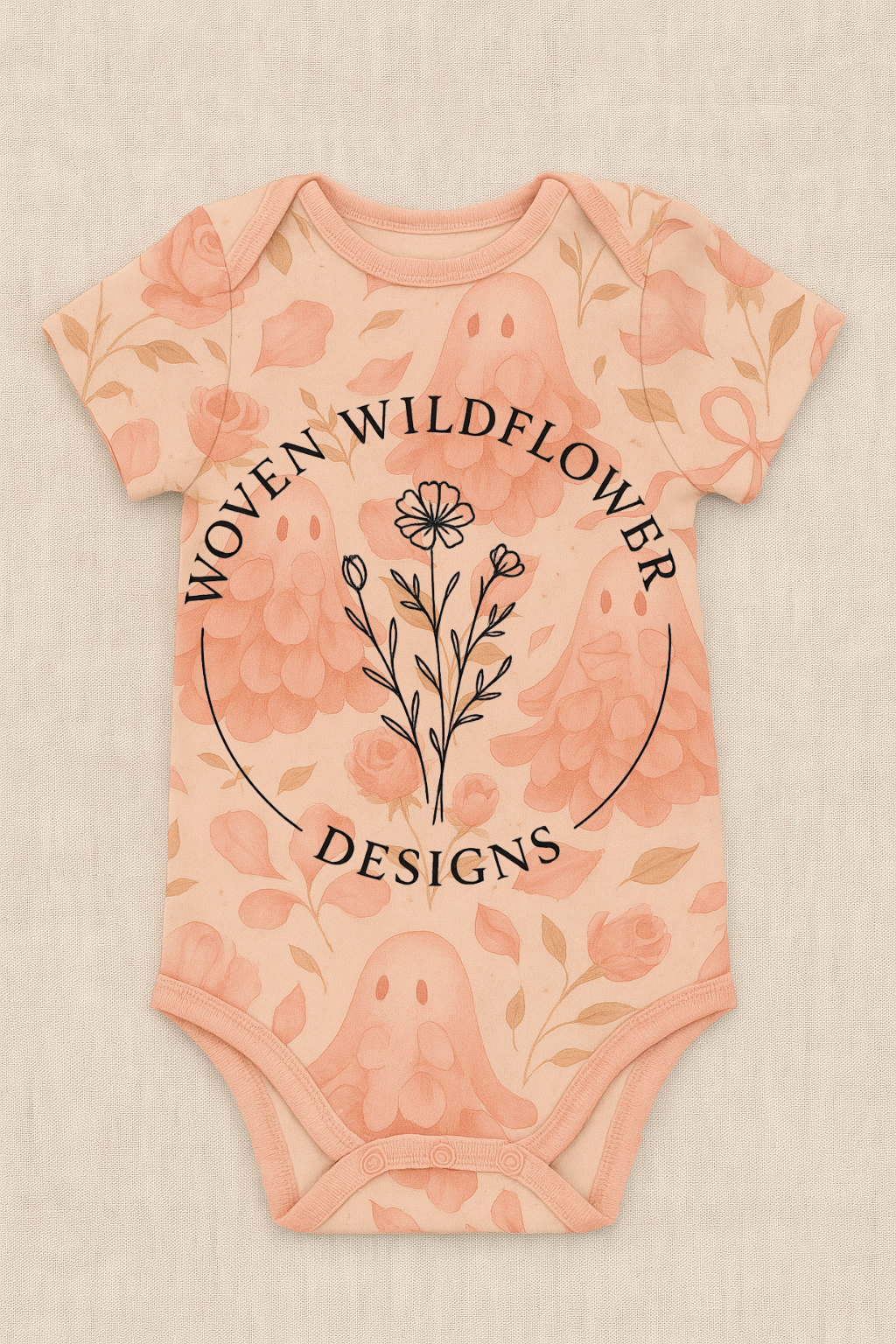 Rosy Reverie – Seamless Digital Design
