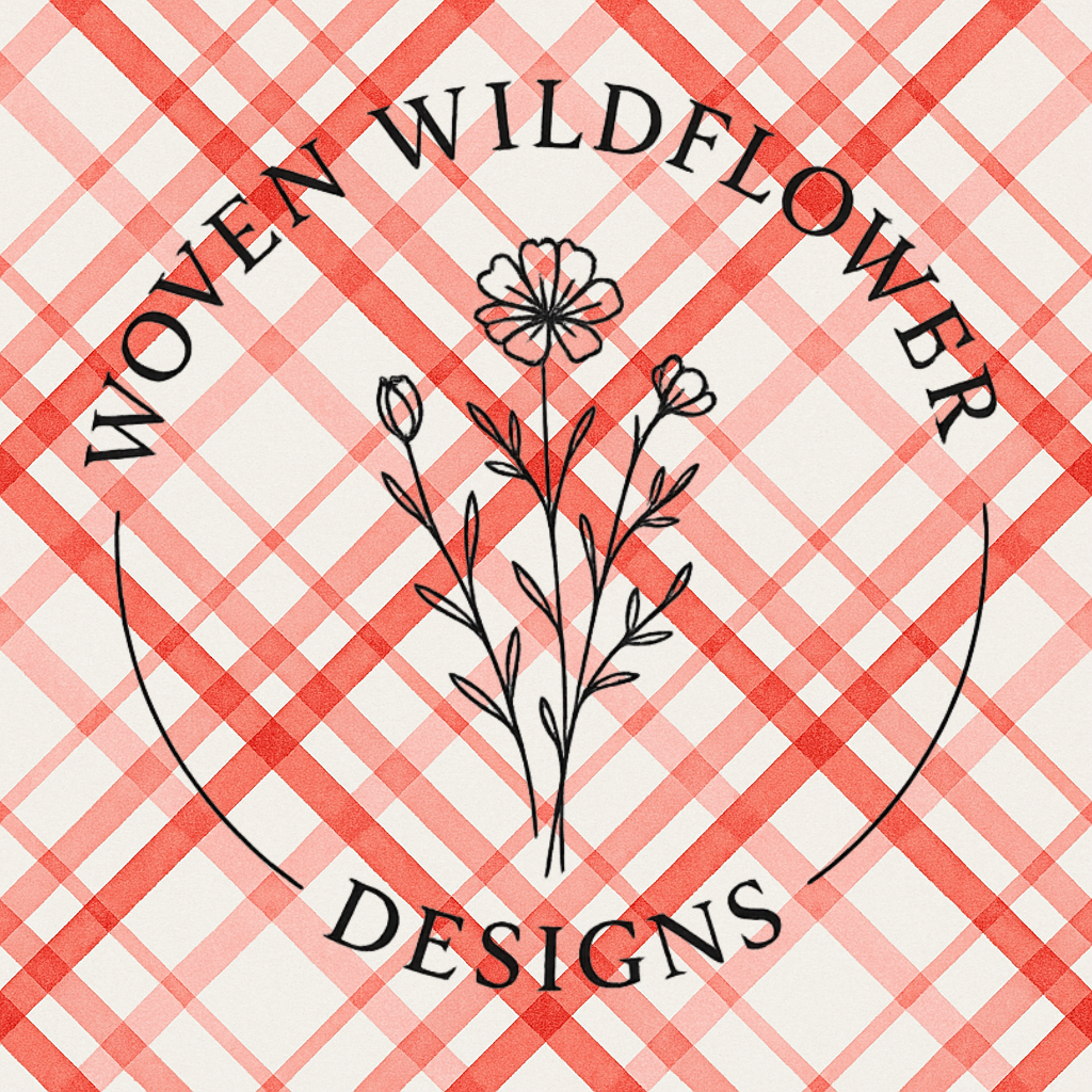 Candy Cane Plaid- Seamless Digital Design