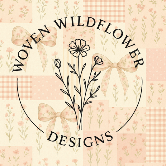 Blush & Sage Garden Patch – Seamless Digital Design