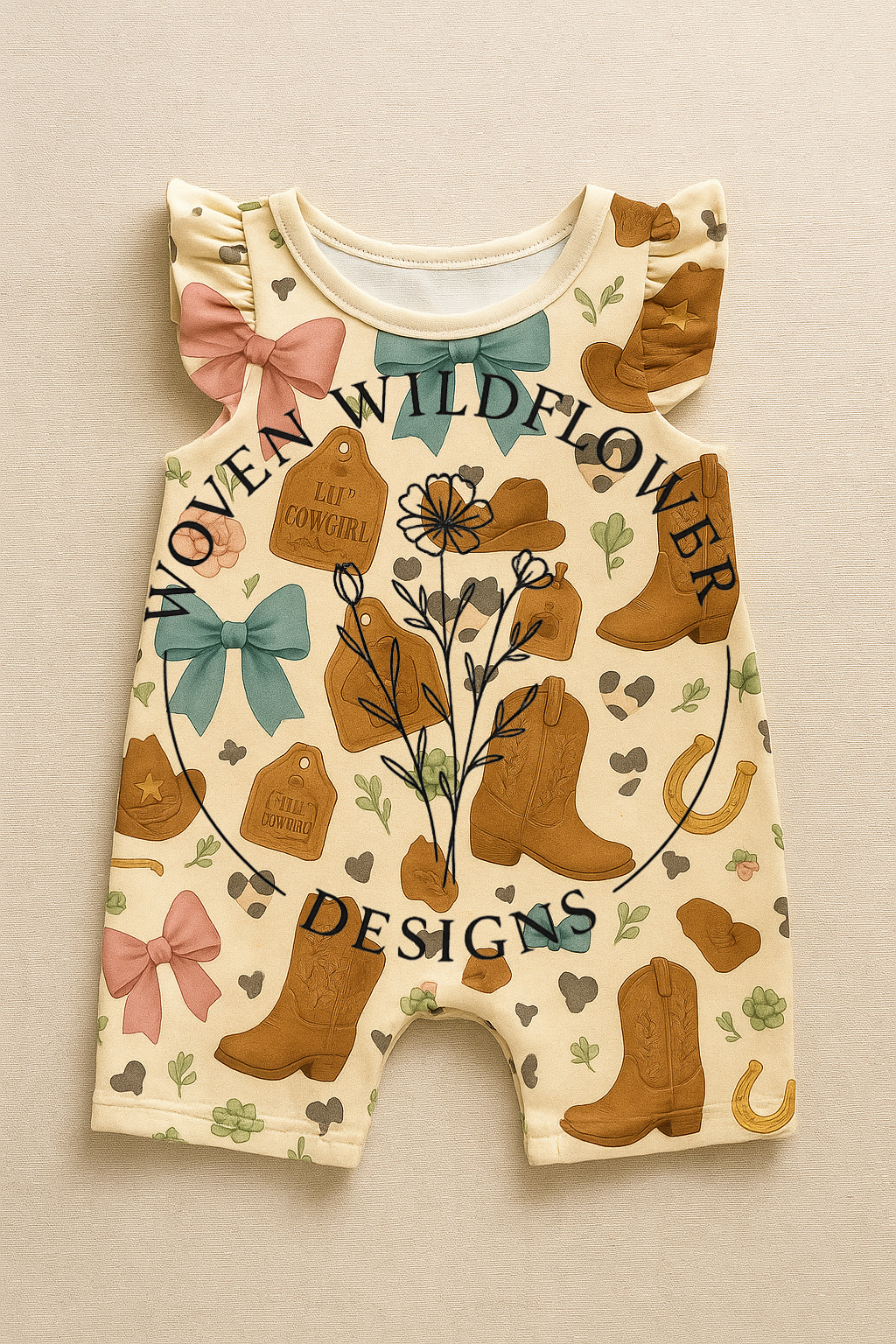 Western Whimsy- Seamless Digital Design