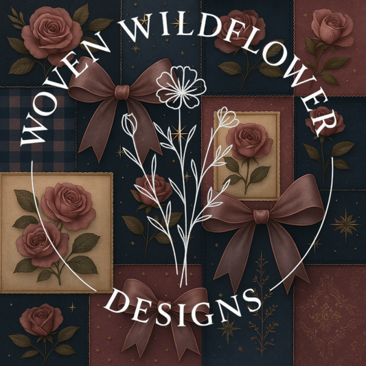 Twilight Tulle Patch – Seamless Digital Design