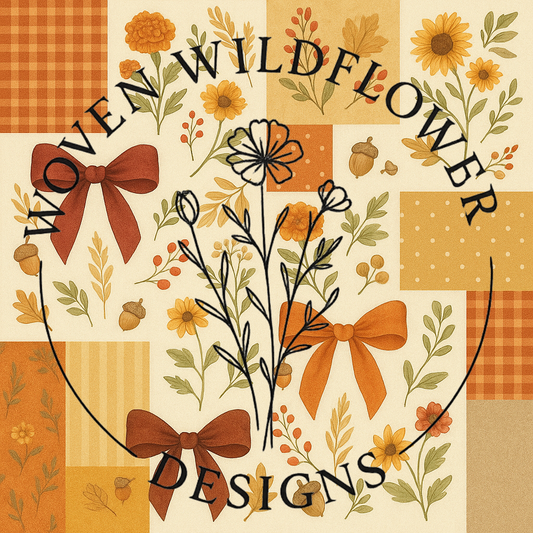 Harvest Bloom Patch – Seamless Digital Design