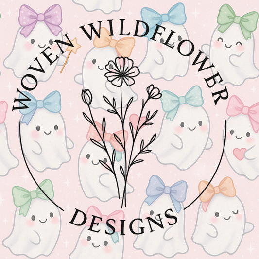 Ribbon Ghosts – Seamless Digital Design