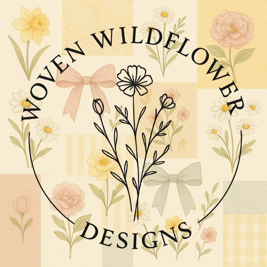 Sunwashed Cottage Blooms- Seamless Digital Design