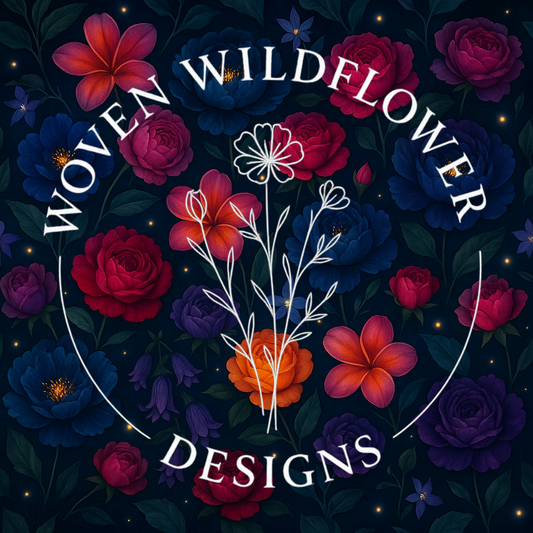 Enchanted Night Garden- Seamless Digital Design