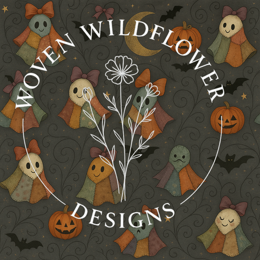Patchwork Spirits – Seamless Digital Design