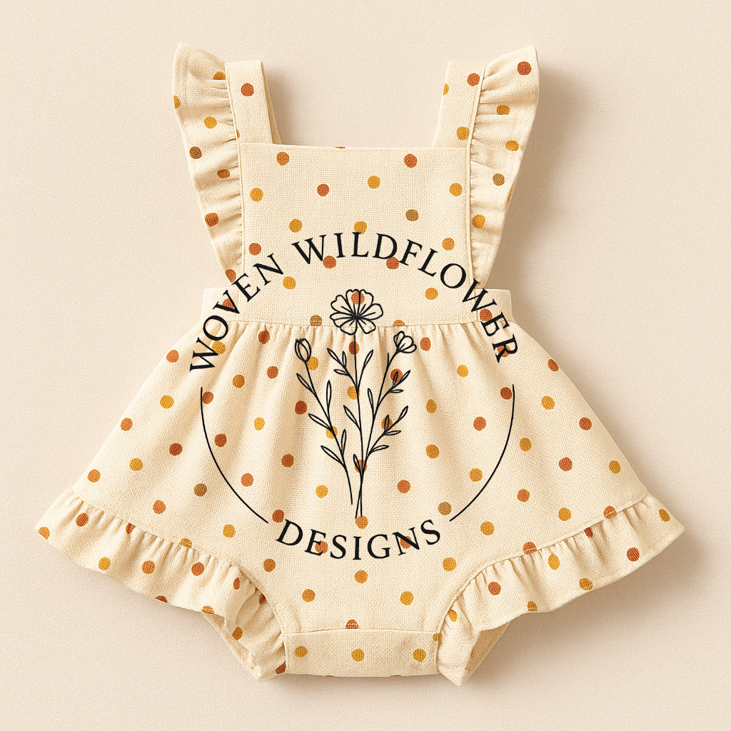 Autumn Dots- Seamless Digital Design