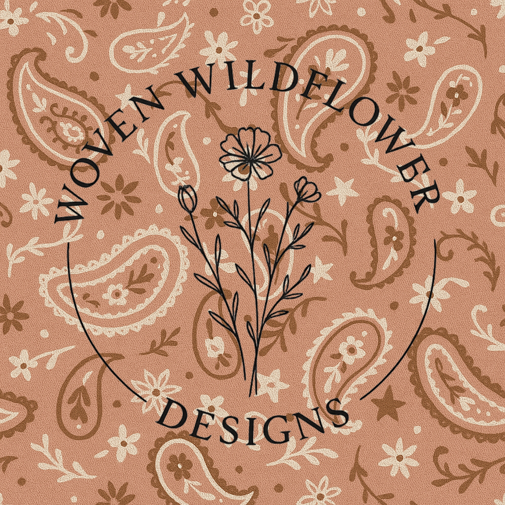 Blush Bandana Paisley – Western Seamless Fabric Design