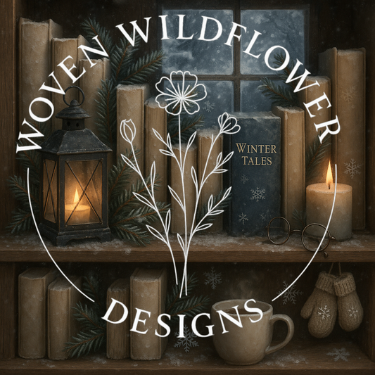 Winter Library- Seamless Digital Design
