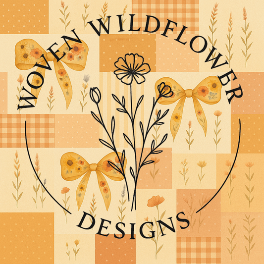 Sunset Wildflower Patch – Seamless Digital Design