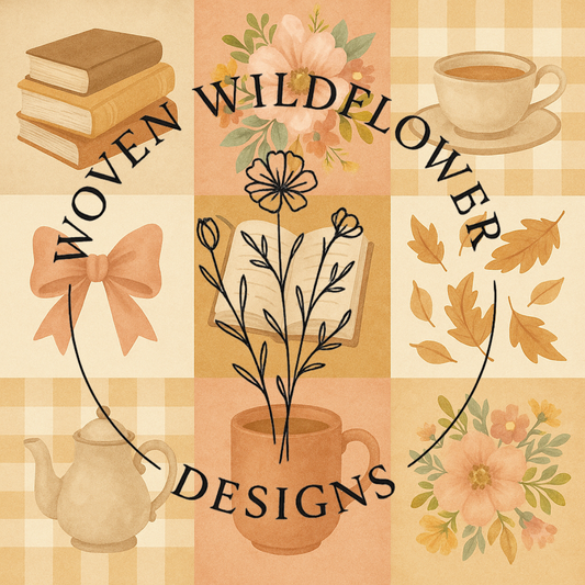 Cozy Cottagecore Patchwork- Seamless Digital Design