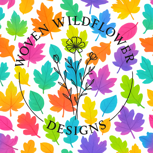 Autumn Rainbow- Seamless Digital Design