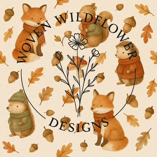 Cozy Critters – Seamless Digital Design