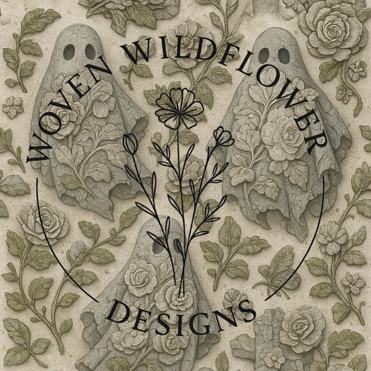 Stone Garden Spirits – Seamless Digital Design