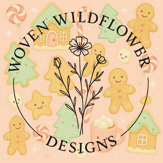 Santa’s Sweet Shoppe – Seamless Digital Design